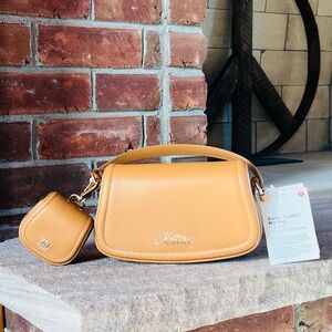 Lululemon Brown Cactus Leather Mini Bag NWT